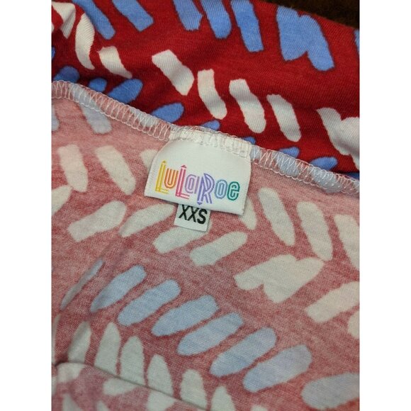 LulaRoe Size XXS Skirt Maxi Red White Blue Long Modest - Picture 2 of 4